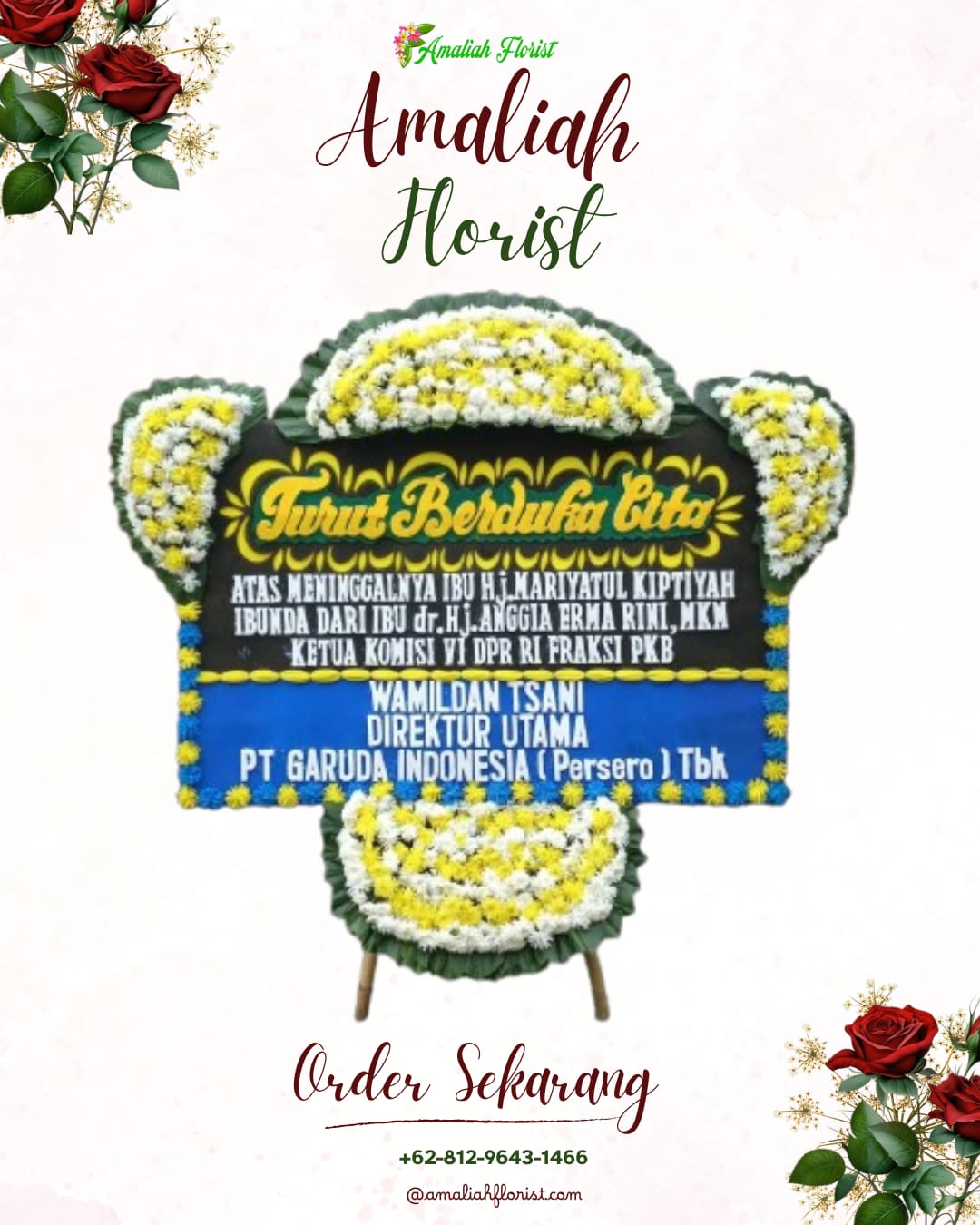Papan Bunga Duka Bumijawa